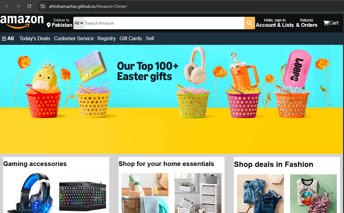 Amazon Clone